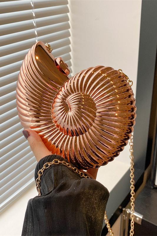 Acrylic Crossbody Bag Summer Conch Evening Bag