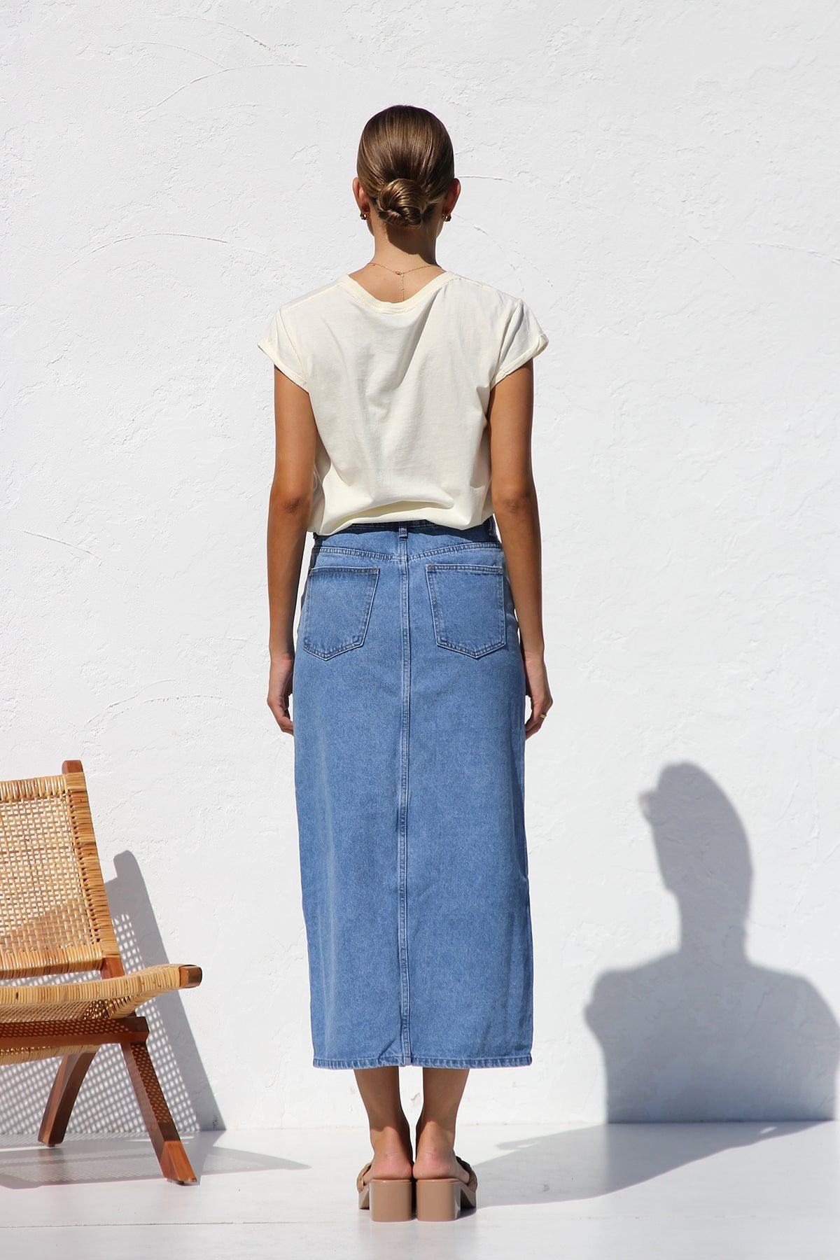 April denim kjol