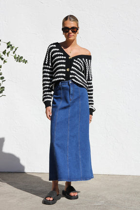 Janah denim kjol