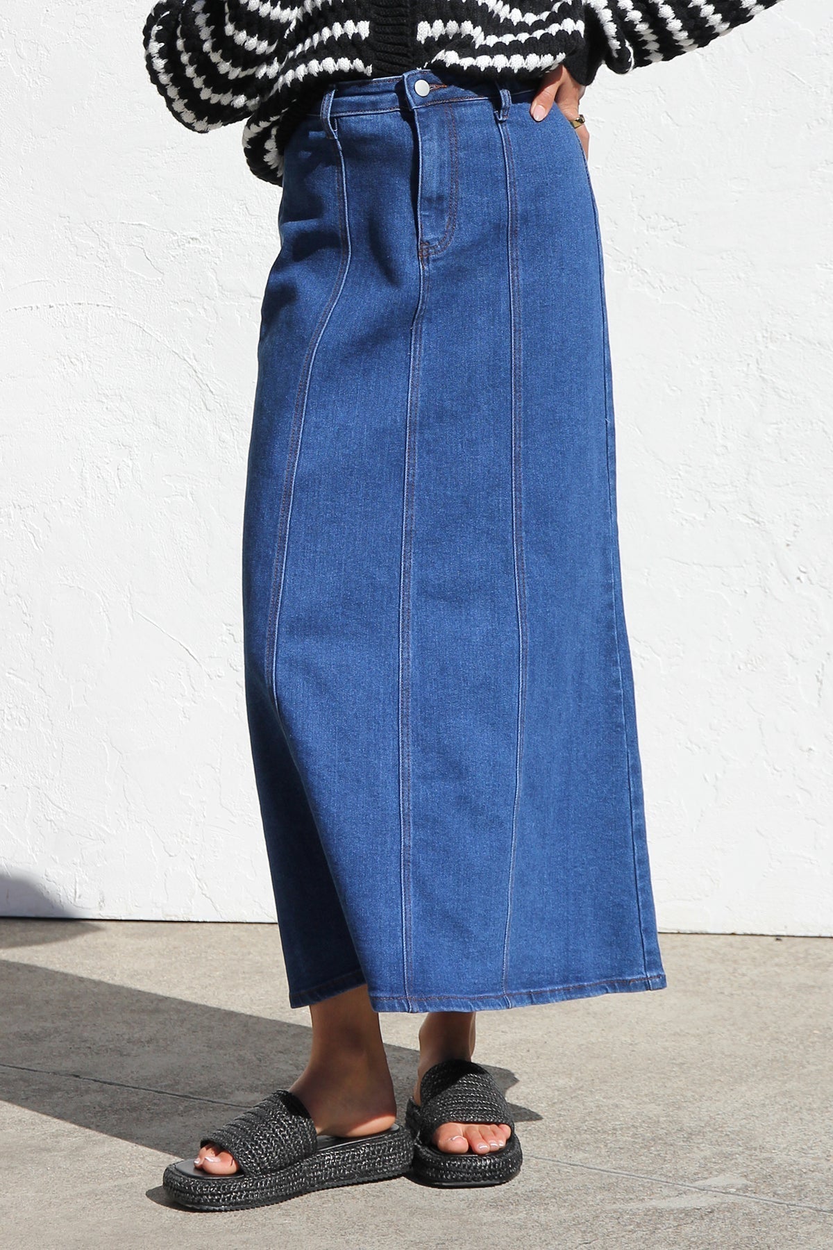 Janah denim kjol