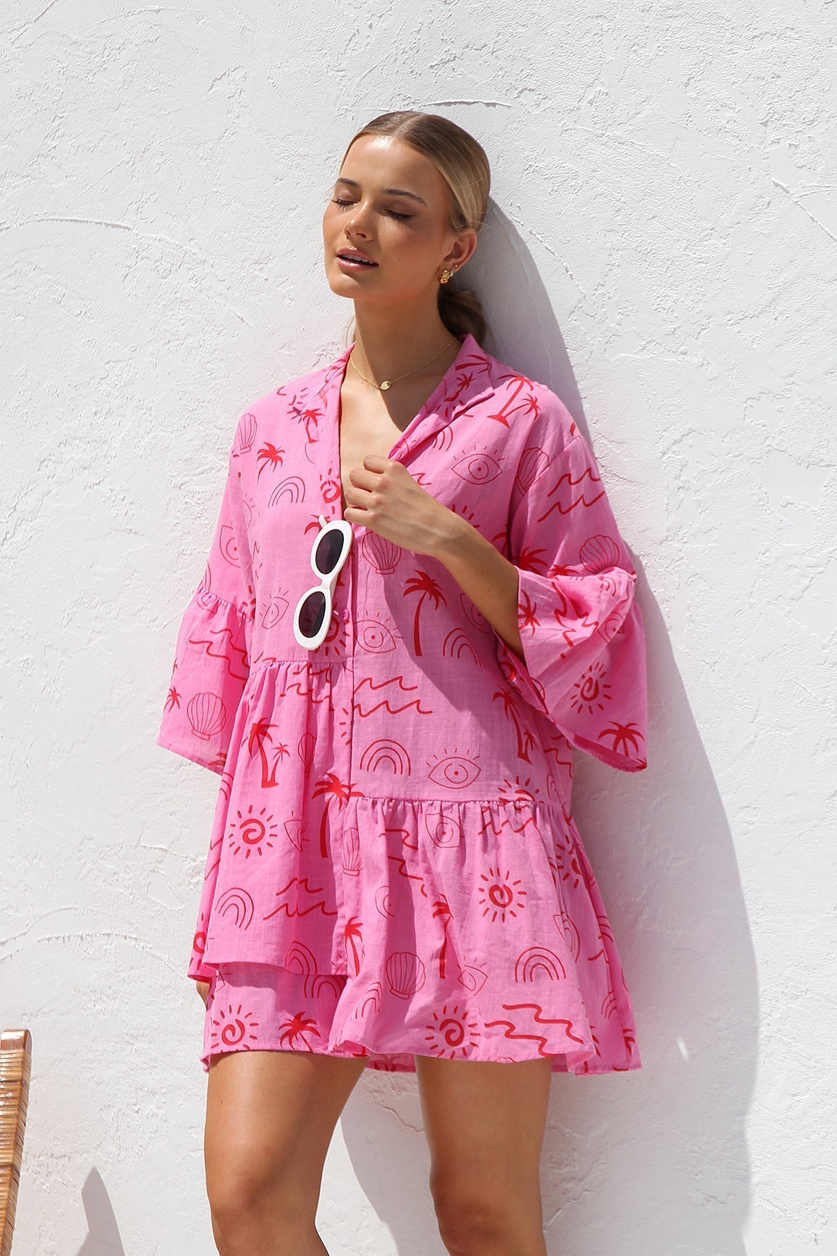 Shelby klänning rosa
